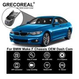 Compatible For BMW F Chassis 1 2 3 4 5 6 7 Series X1 X2 X3 X4 X5 X6 X7 Dash Cam Dashcam Car Dash Camera 4K Wifi Front Rear OEM Auto DVR